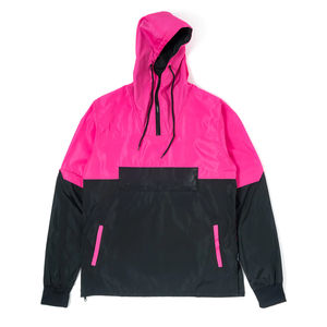 Nueva llegada al por mayor de calidad superior personalizado chándal de dos piezas chándal 100% Nylon cremallera chaqueta cortavientos chándal de los hombres - Product Image 2