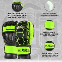 Guantes de MMA de Cuero Vacuno Genuino de 7oz, Secado Rápido, Absorción de Humedad, para Kickboxing, Sparring, Entrenamiento con Saco de Boxeo y Jaula