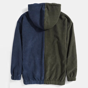 Precio al por mayor Pullover Color Block Hombres Sudadera con capucha Cómodo Transpirable Regular Fit Basics Algodón Mezclado Manga larga - Product Image 6