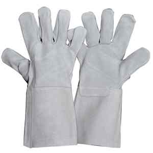 ถุงมือเชื่อมหนังถุงมืองานเชื่อมหนังสีแบบกำหนดเองได้ - Product Image 1