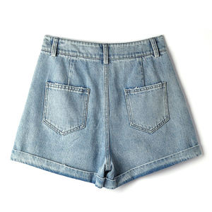 Short en jean pour femmes de nouvelle usine confortable taille haute style vintage décontracté et sexy pour l'été - Product Image 3
