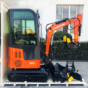 Livraison gratuite Mini pelleteuse CE EPA de 3.5 tonnes d'occasion Micro pelleteuse hydraulique pour moteur Kubota Moteur hydraulique Eaton - Product Image 5