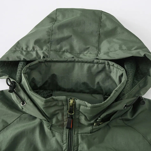 แจ็คเก็ตซอฟต์เชลล์น้ำหนักเบาแจ็คเก็ตกลางแจ้งกันลม - Product Image 2