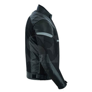 Chaqueta de cuero de moto para hombre de alta calidad nueva llegada chaqueta a prueba de viento de invierno para motociclistas - Product Image 2
