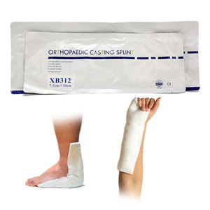 Premiers soins Senolo médical orthopédique résine de polyester fibre de verre attelle de coulée jambe bras Fracture attelle - Product Image 4