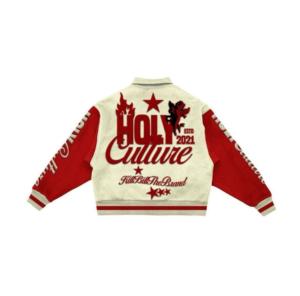 Vente en gros de veste universitaire de haute qualité pour hommes, manches en cuir brodé en chenille, veste universitaire Letterman de baseball personnalisée - Product Image 2