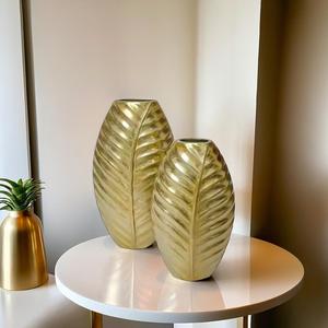 Vase en aluminium antique sur mesure de vente chaude - Product Image 2