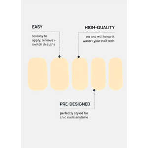 Strisce per Unghie AOA Effetto Gel 3D 2D Lucide Adesive Senza Colla Stile Francese Cuore Estivo per Nail Art Fai-da-Te - Product Image 2