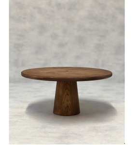 Soportes para Tartas de madera maciza hechos a mano acabado natural ecológico para panadería - Product Image 4