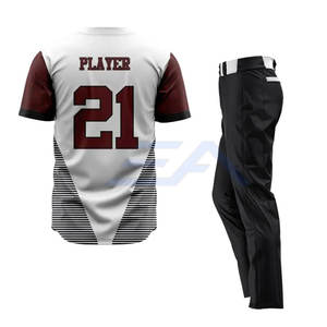 Ropa Deportiva, Uniforme de Béisbol Personalizado, Ropa de Equipo, Conjuntos Transpirables, 100% Poliéster, Secado Rápido, Nueva Llegada - Product Image 2