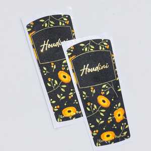 Promotional Waterproof Stylish Golden Chrome Metalized Perfume Labels Durable <b>Sticker</b> Packaging for Chic <b>Skin</b> Care Chic - Product Image 2