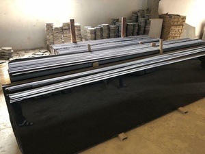 Carreaux de dalles de comptoir en granit noir indien de luxe Vinayak Exports pierre naturelle polie pour espaces élégants directement de l'Inde - Product Image 3