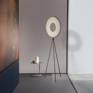 Modern Luxury Living Room Home Decor Elegant <b>Mushroom</b> Shape White Fabric Floor Lamp Stylish Golden Stand LED for Home Office Use - Product Image 4