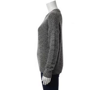 Pull en maille douce pour femme, anti-boulochage, gaufré, chaud, tendance, pull d'hiver, confortable, décontracté, haut en maille, style douillet - Product Image 2