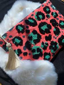 CHARM WEAR EMBROIDERY UNIQUE <b>BAGS</b> BEST Bohemian Style Embroidery Work Hand <b>Clutch</b> Purses <b>Bags</b> Fancy Design Lining Wholesale - Product Image 4