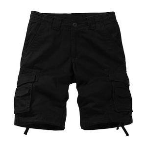 Pantalones cortos de trabajo para hombre de alta tendencia 2025 de calidad Premium 100% algodón Cargo Jeans cintura media Popular estilo de alta tendencia - Product Image 1