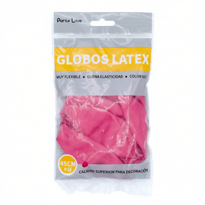 Palloncini in lattice Party Love 45 cm fucsia R18 per decorazioni - Product Image 2