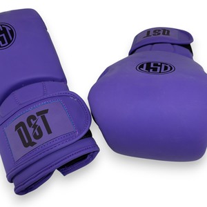 QST Gants de boxe en cuir de haute qualité Logo personnalisé Design Unisexe Couleurs décentes pour la formation de sac de boxe Kickboxing - Product Image 2