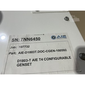 Générateurs diesel AIE G-20, produit haute performance - Product Image 6