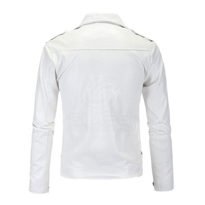 Breathable Winter Warm <b>Men</b> <b>Leather</b> <b>Jacket</b> Casual Wear Latest Design <b>Men</b> <b>Leather</b> <b>Jacket</b> In Reasonable Price - Product Image 6