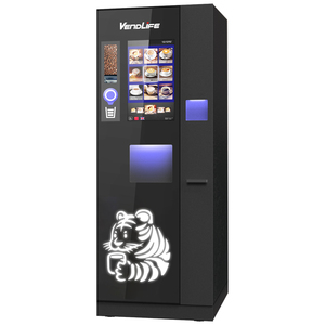 Tầng gắn đậu để cốc cà phê Máy bán hàng tự động để bán công cộng bán hàng tự động Máy pha cà phê nóng và lạnh - Product Image 2