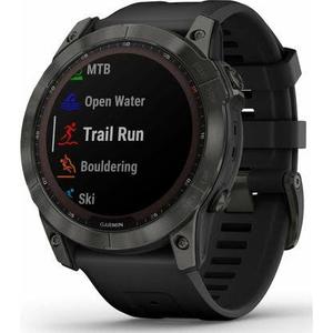 Montre connectée Fenix 7X Pro de qualité supérieure 100% - Boîtier en titane DLC carbone 51 mm - Capacité de charge solaire - Product Image 2