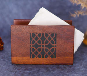 Caja de pañuelos multifuncional de lujo de muy alta calidad, estilo americano, portátil y multiusos, marca MH - Product Image 1