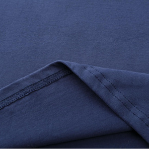 Logo personnalisé T-shirt 100% coton de haute qualité poids lourd 300GSM T-Shirt surdimensionné goutte épaule O cou T-Shirt blanc pour les hommes - Product Image 2