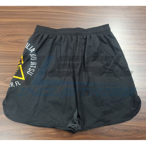 Pantalones cortos MMA cintura elástica pantalones cortos BJJ logotipos personalizados diseños OEM tela microstretch ligera sublimación hecha en Pakistán - Product Image 2
