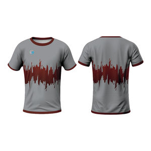 เสื้อยืดพิมพ์ซับลิเมชันทั้งตัวพิมพ์ลายเสื้อยืดโพลีเอสเตอร์พิมพ์ลายแบบกำหนดเองไม่เหมือนใคร - Product Image 1