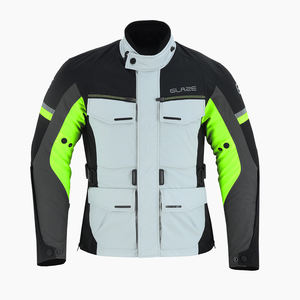 Veste de moto imperméable en polyester CE 600D haute visibilité respirant et coupe-vent - Product Image 2