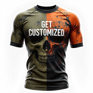 MMA personnalisé Rash Guard avec manches courtes complètes pour un confort et une performance fiable Fit kimono de jiu jitsu - Product Image 6