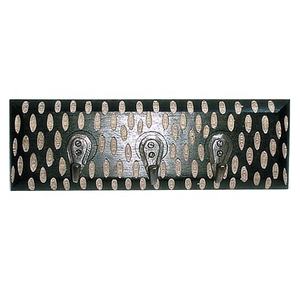 Artículo de regalo decorativo para el hogar, gancho de abrigo Vintage de Metal, decoración de doble capa, gancho de pared, nuevo diseño, artesanía india, Mango de madera maciza - Product Image 1