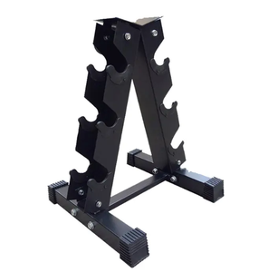 1 support d'haltères en acier robuste CAPRIO CF10096a, support universel en métal pour salle de sport commerciale, avec rivets, pour bancs d'entraînement, unisexe - Product Image 2
