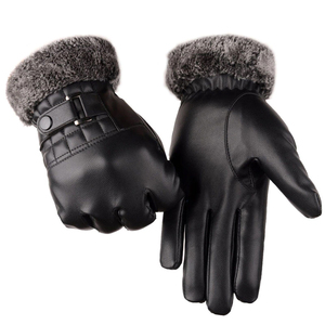 Gants d'habillage en cuir de mouton Gants fantaisie d'hiver de qualité supérieure Mode quotidienne Gants à la mode - Product Image 3