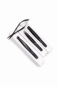 Professional <b>Eyebrow</b> Tweezers Set – Ergonomic Powder-Coated Stainless Steel Tweezers for Precision <b>Hair</b> <b>Removal</b> - Product Image 5