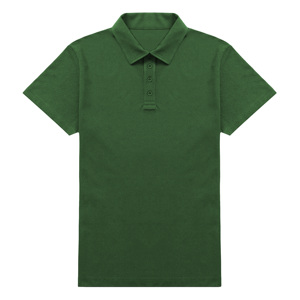 100% algodón para hombre para polos con logotipo bordado cuello de patrón sólido Camisetas De Hombre camiseta de Polo de Golf en blanco liso - Product Image 3