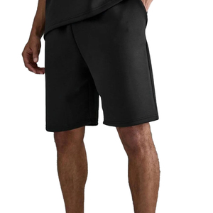 High Quality Unisex Casual Men's <b>Sweat</b> <b>Shorts</b> Breathable Elastic Mid Waist Solid Color Eco-Friendly - Product Image 1