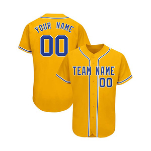 Maillots de baseball personnalisés 2026 pour équipes - Tissu 100 % polyester 180 g respirant, anti-UV, séchage rapide, impression par sublimation, faible MOQ, vente en gros - Product Image 1