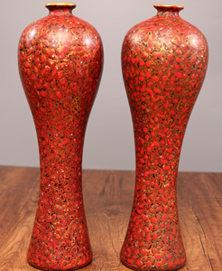 Vase décoratif traditionnel en résine, salon, chambre à coucher, bureau, table, fait à la main, design, mariage, imperméable, écologique, fleur - Product Image 6