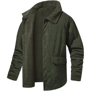 แจ็กเก็ตผ้าฝ้ายสไตล์วินเทจสำหรับผู้ชายเสื้อถักแบบกำหนดเอง2025ใหม่ล่าสุด - Product Image 2