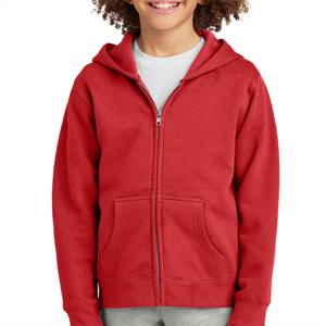 Nouveau personnalisé 100% coton qualité Streetwear vêtements décontracté enfants fermeture éclair sweats à capuche bébé garçon fille enfants plaine blanc fermeture éclair à capuche - Product Image 1