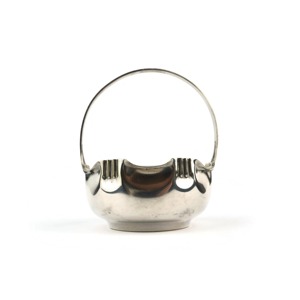 Tazón de Servir Redondo de Acero Inoxidable con Asa Estilo Cesta, Vajilla Elegante para Eventos, Servicio de Alimentos y Uso en Buffet, de la India - Product Image 3