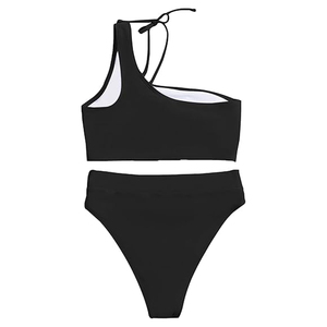 Haute qualité mode beaux maillots de bain Transparent Bikini ensemble ouvert chaud Sexy fille plaine teint Technique à vendre - Product Image 1