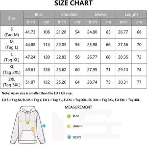 เสื้อฮู้ดสวมหัวขนาดใหญ่สำหรับผู้ชายทำจากผ้าฝ้ายพิมพ์ลายพัฟหน้าจอ3D โฟมผ้าฟลีซเทอร์รี่สำหรับฤดูหนาว - Product Image 6