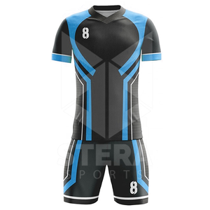 Uniforme de fútbol de hombre hecho a medida con nombre de equipo de alta calidad bajo MOQ último estilo de ropa de fútbol personalizada - Product Image 2