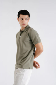 Service de personnalisation pour hommes Vente en gros de polos avec broderie de boutons LOGO pour hommes fabriqués par Huzaifa Products - Product Image 2