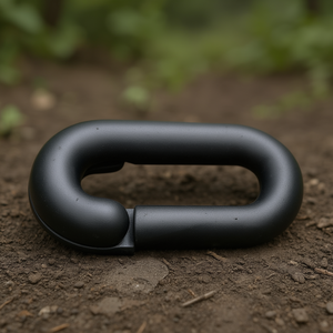 Eslabón de Emergencia de Plástico Negro para Cadenas de Barrera de 6 mm, Paquete de 10 - Para Equipo de Seguridad y Supervivencia - Product Image 3