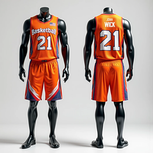 Uniformes Deportivos Sublimados Personalizados para Baloncesto, para Hombre, Tejido Transpirable de Secado Rápido, Ropa Deportiva de Alta Calidad al por Mayor - Product Image 1