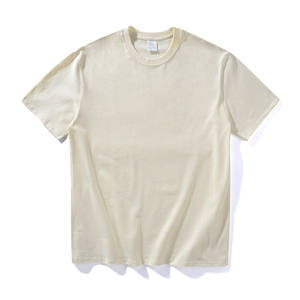 250 Gsm hombres mujeres Unisex logo personalizado 250 Gsm en blanco Casual pesado algodón camiseta hombres Camisetas manga corta Camiseta - Product Image 5